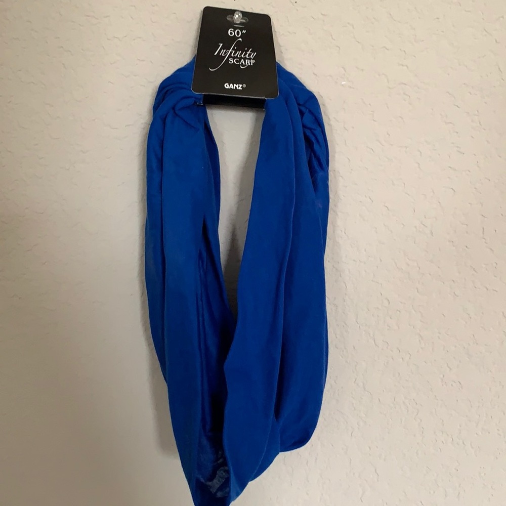 Royal Blue Infinity Scarf
